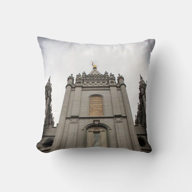 mormon lds salt lake city ut temple cushion (Front)