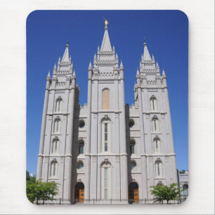 Mormon (LDS) Temple in Salt Lake City, Utah Mouse Mat