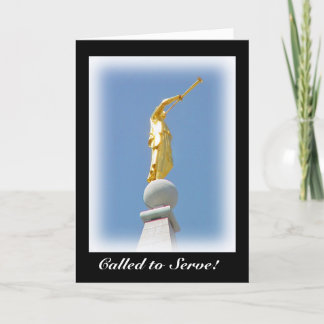 Mormon Missionary: Called to Serve Greeting Card