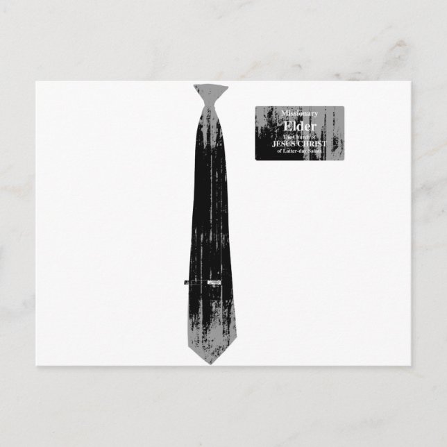 Mormon Missionary layers.png Postcard (Front)
