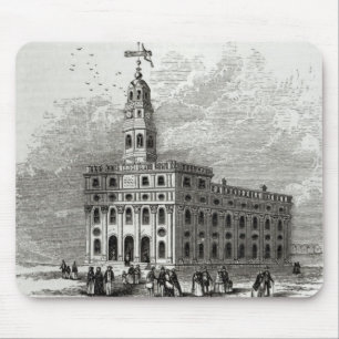 Mormon Temple at Salt Lake, 1854 Mouse Mat