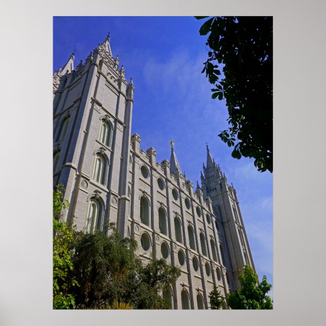 Mormon Temple Poster (Front)