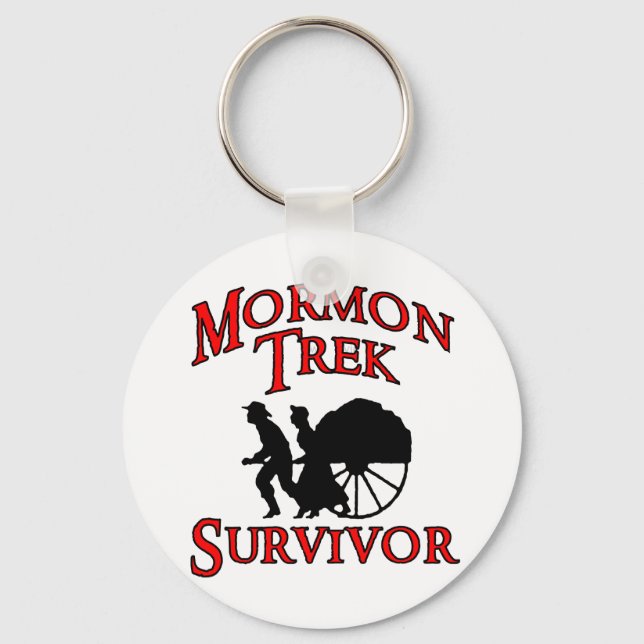 mormon trek survivor key ring (Front)