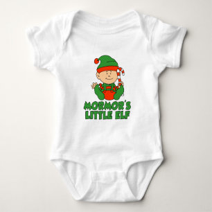Mormor's Little Elf Baby Bodysuit