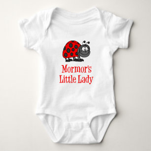 Mormor's Little Lady Baby Bodysuit