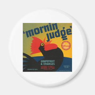 Mornin Judge Grapefruit and Oranges Magnet