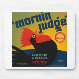 Mornin Judge Grapefruit and Oranges Mouse Mat