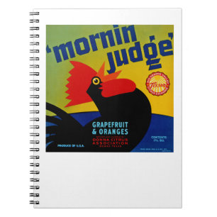 Mornin Judge Notebook