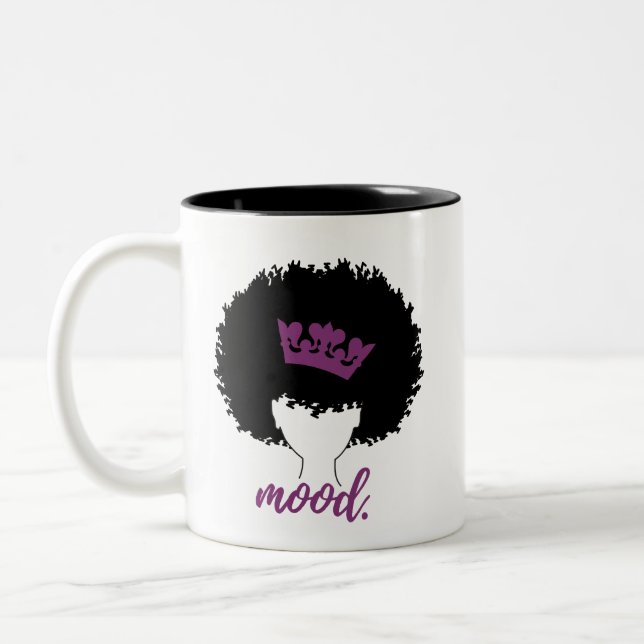 Mornin' Mood Two-Tone Coffee Mug (Left)