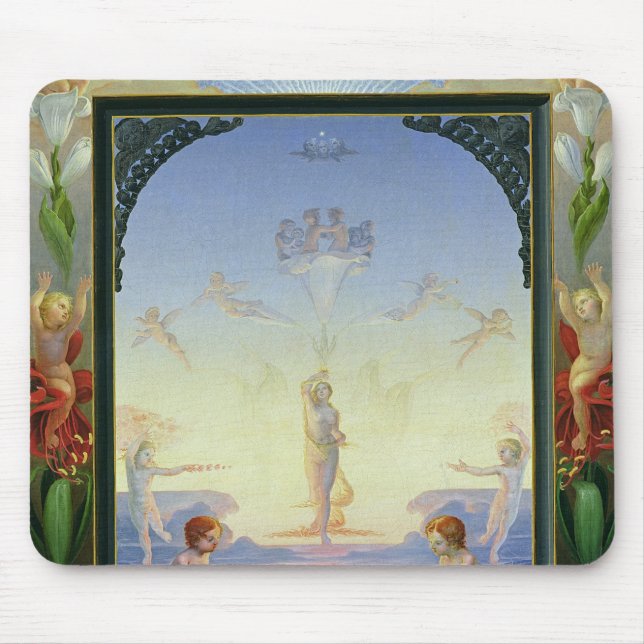 Morning, 1808 mouse mat (Front)