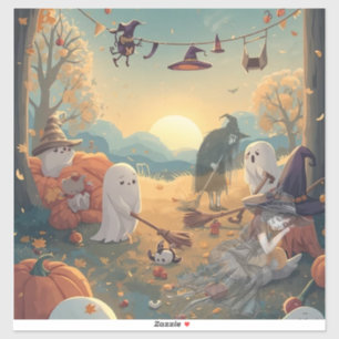 Morning After Halloween - A Ghostly Clean-Up Tale