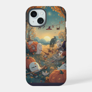 Morning After Halloween - A Ghostly Clean-Up Tale iPhone 15 Case