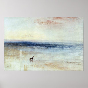 Morning after shipwreck by Joseph William Turner Poster