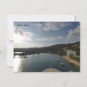 Morning Arrival – Jamaica Postcard