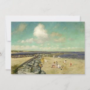 Morning at Breakwater   William Merritt Chase