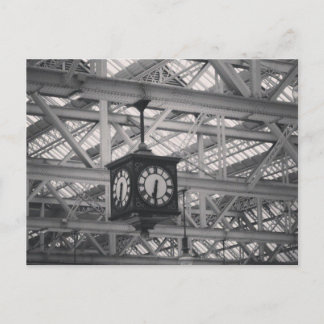 Morning at Glasgow Central Station Postcard