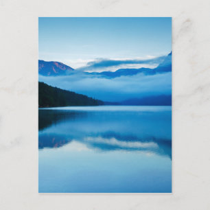 Morning at Lake Bohinj in Slovenia Postcard