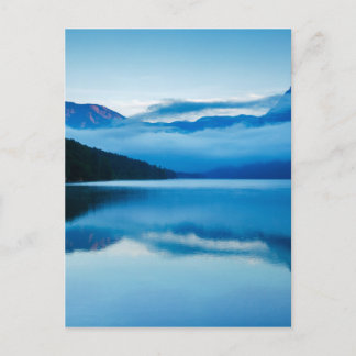 Morning at Lake Bohinj in Slovenia Postcard