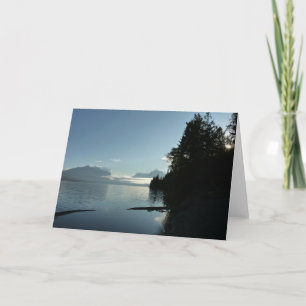 Morning at Lake McDonald in Glacier National Park Card