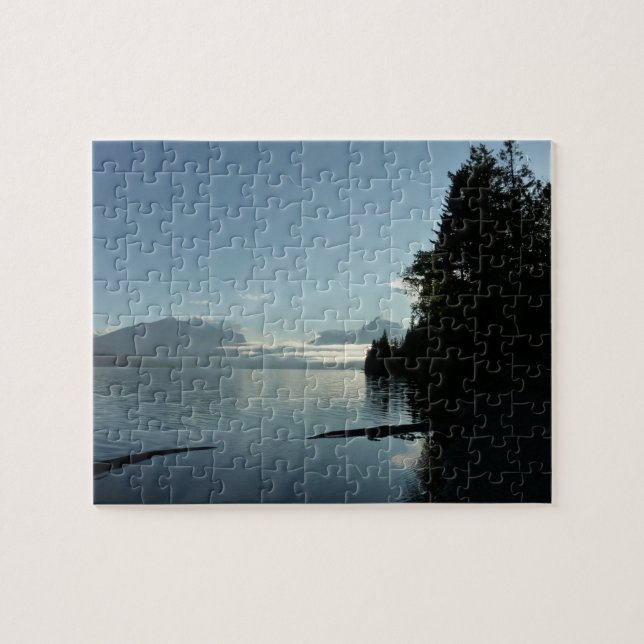 Morning at Lake McDonald in Glacier National Park Jigsaw Puzzle (Horizontal)