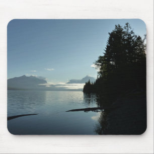 Morning at Lake McDonald in Glacier National Park Mouse Mat