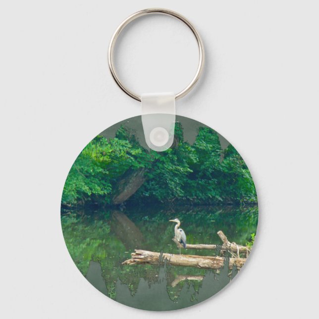 Morning at the Creek Key Ring (Front)