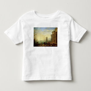 Morning at the Port, 1640 (oil on canvas) Toddler T-Shirt