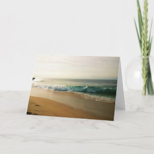 Morning at the Wedge, CA Card