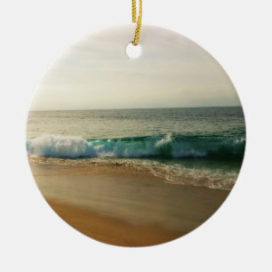 Morning at the Wedge, CA Ceramic Tree Decoration