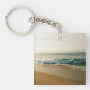 Morning at the Wedge, CA Key Ring