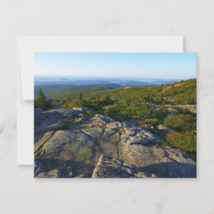 Morning atop Cadillac Mountain at Acadia