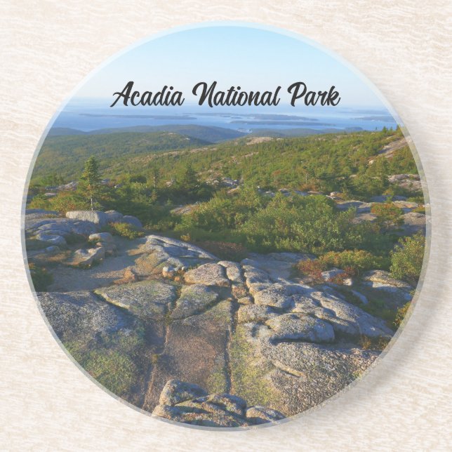 Morning atop Cadillac Mountain at Acadia Coaster (Front)