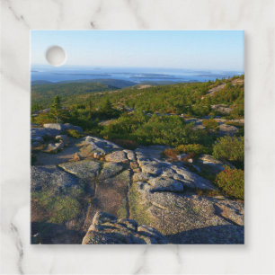 Morning atop Cadillac Mountain at Acadia Favour Tags