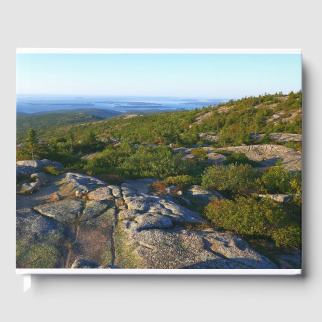 Morning atop Cadillac Mountain at Acadia Guest Book (Front)
