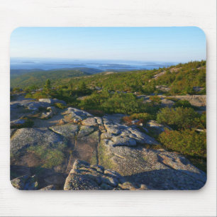 Morning atop Cadillac Mountain at Acadia Mouse Mat