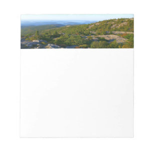 Morning atop Cadillac Mountain at Acadia Notepad
