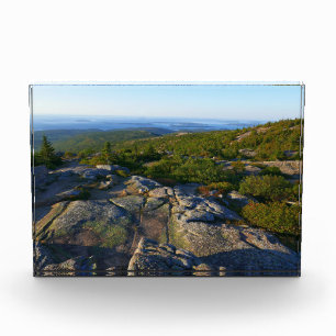 Morning atop Cadillac Mountain at Acadia Photo Block