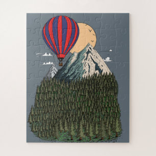 Morning Balloon Ride Jigsaw Puzzle