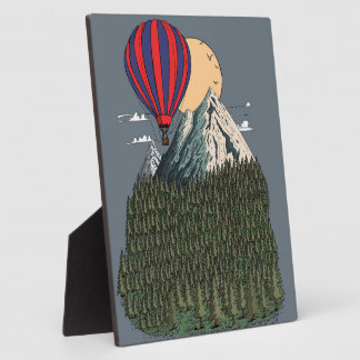 Morning Balloon Ride Plaque