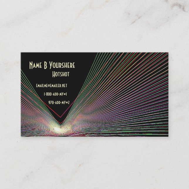 Morning Bird Business Card (Front)