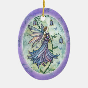 Morning Blue Fairy Ornament