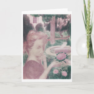 Morning Bouquet, Maurice Denis Card