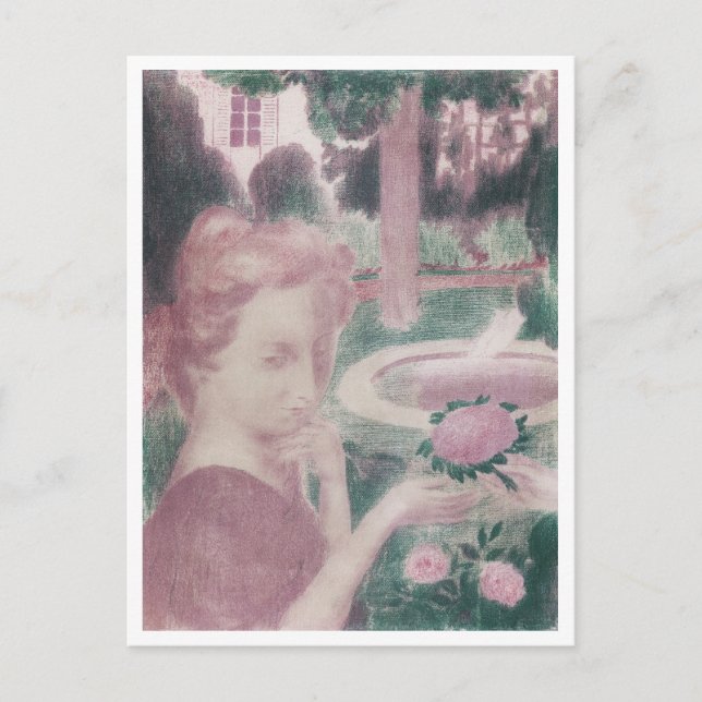 Morning Bouquet, Maurice Denis Postcard (Front)