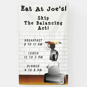 Morning Breakfast Fastfood Banner