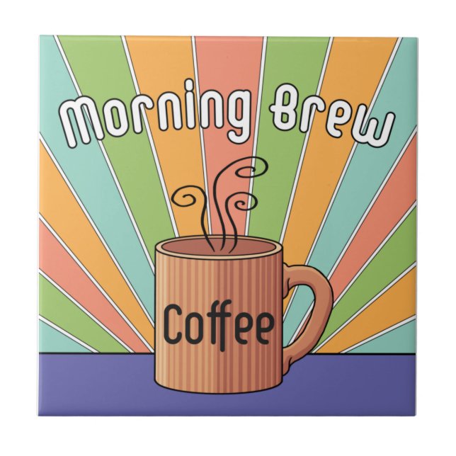 Morning Brew Coffee   Tile (Front)