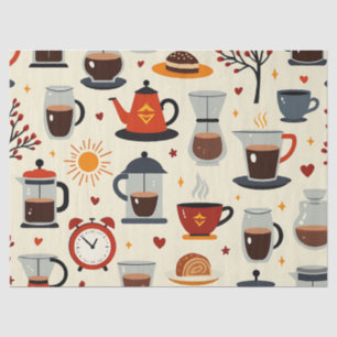 Morning Brew: Rise & Shine Coffee Tissue Paper