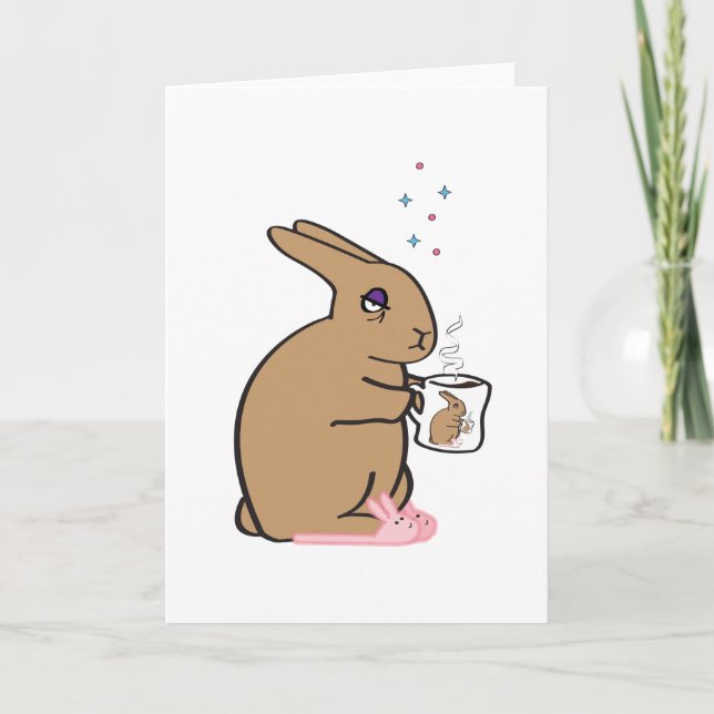 MORNING BUNNY CARD (Front)