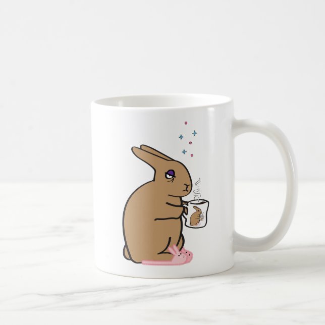 MORNING BUNNY COFFEE MUG (Right)