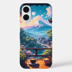 Morning Calm over Fuji iPhone 16 Case