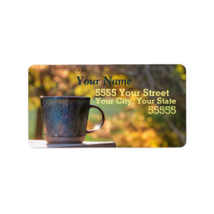 Morning Coffee Address Labels